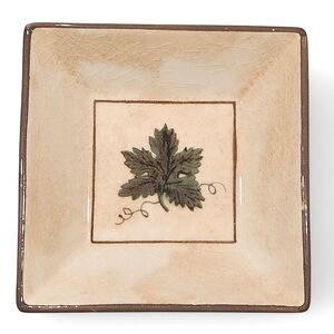 Williams Sonoma by Ceramique Arianna Art Pottery Square Dish with Grape …